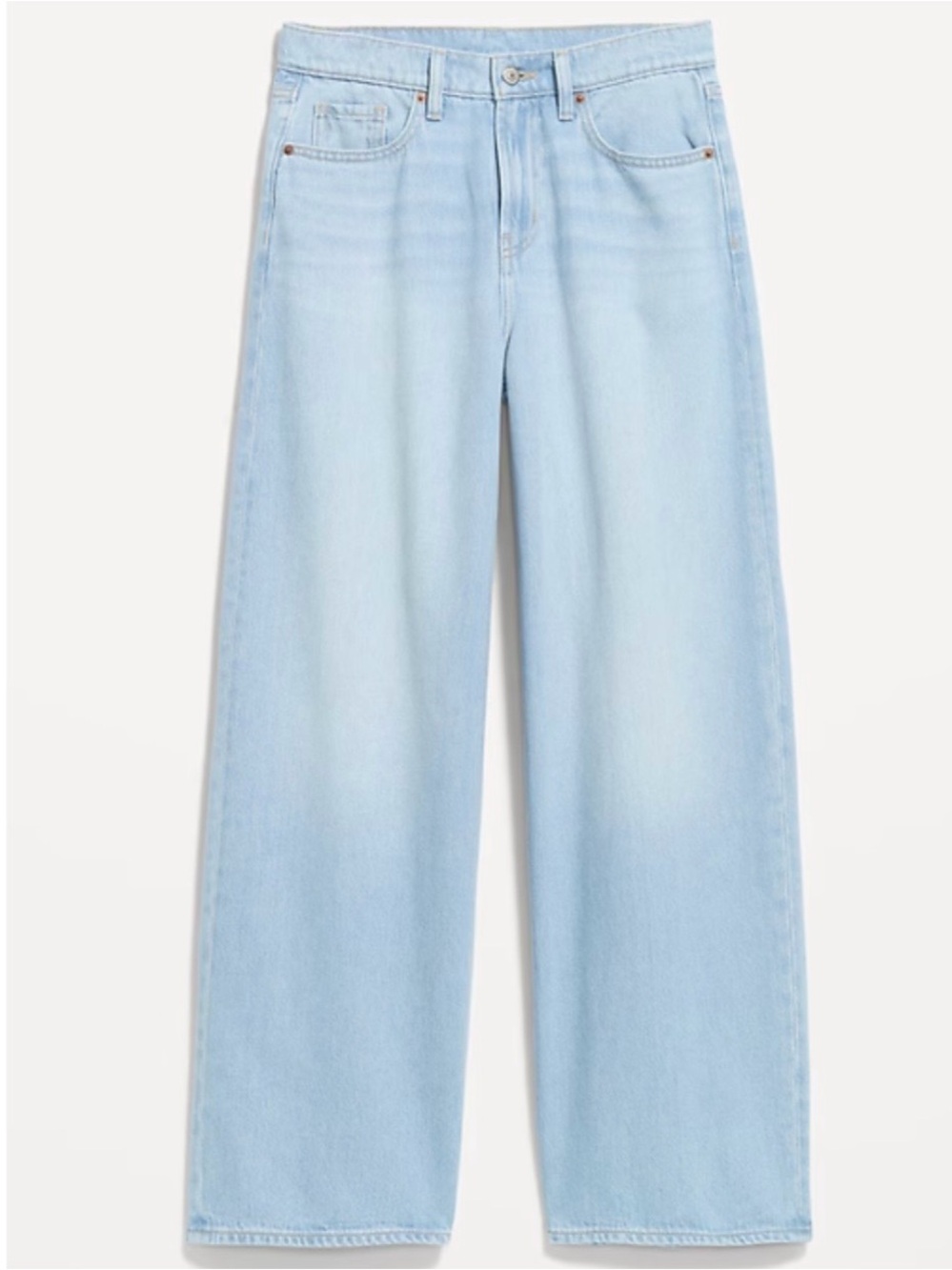 NWT Old Navy Baggy Wide Leg Jeans New 30 W